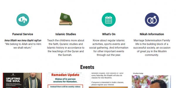 deen design masjid website
